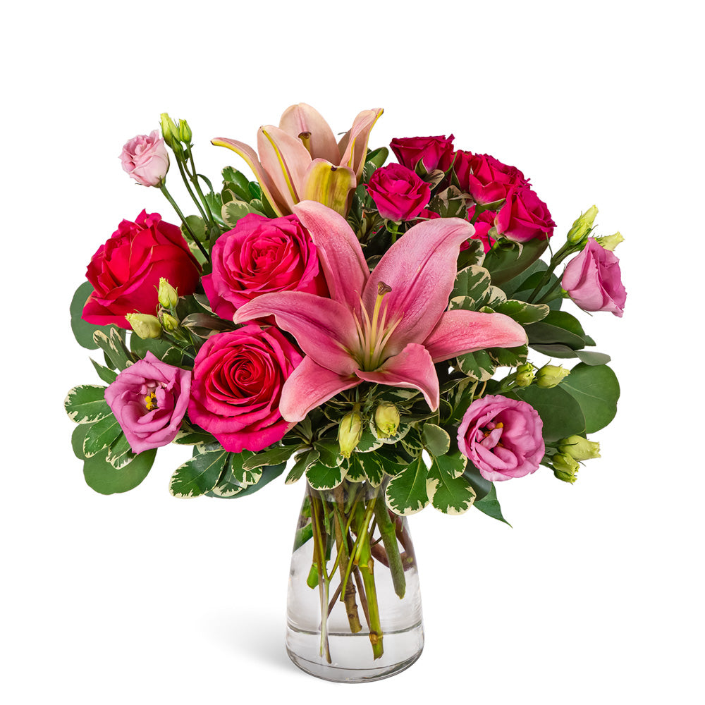 Smitten Pink – PETERSEN & TIETZ FLORISTS & GREENHOUSES, Waterloo IA