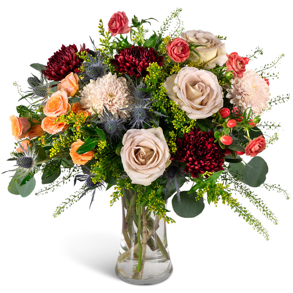 Rosy Heather Luxe – PETERSEN & TIETZ FLORISTS & GREENHOUSES, Waterloo IA