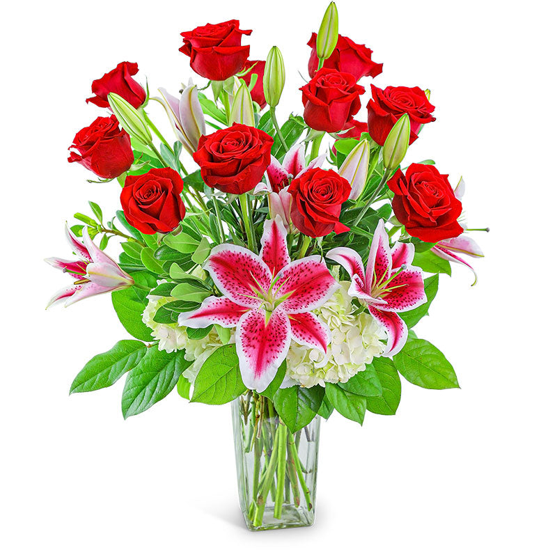 Enchanting Dozen – PETERSEN & TIETZ FLORISTS & GREENHOUSES, Waterloo IA