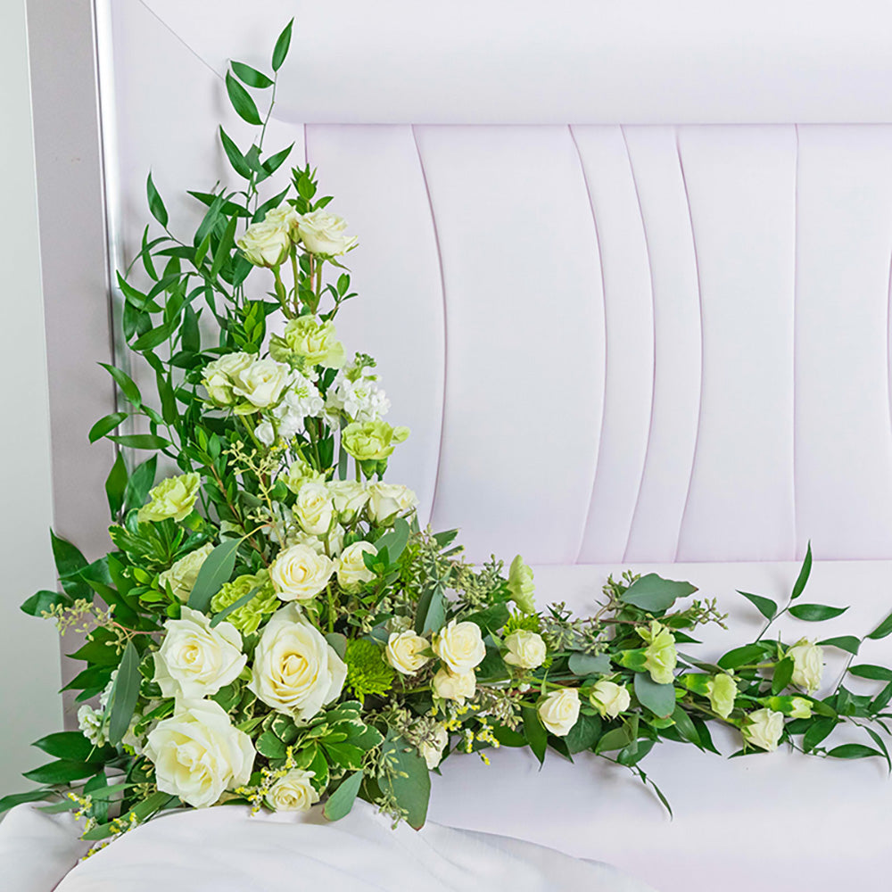 Eternal Peace Corner Insert – PETERSEN & TIETZ FLORISTS & GREENHOUSES, Waterloo IA