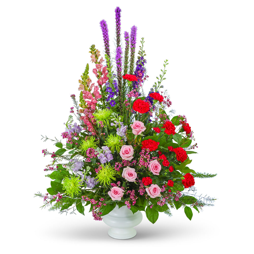 Grand Garden Urn – PETERSEN & TIETZ FLORISTS & GREENHOUSES, Waterloo IA