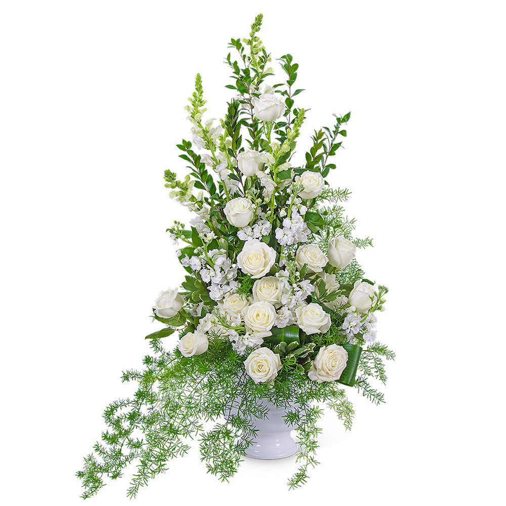 Eternal Peace Urn – PETERSEN & TIETZ FLORISTS & GREENHOUSES, Waterloo IA