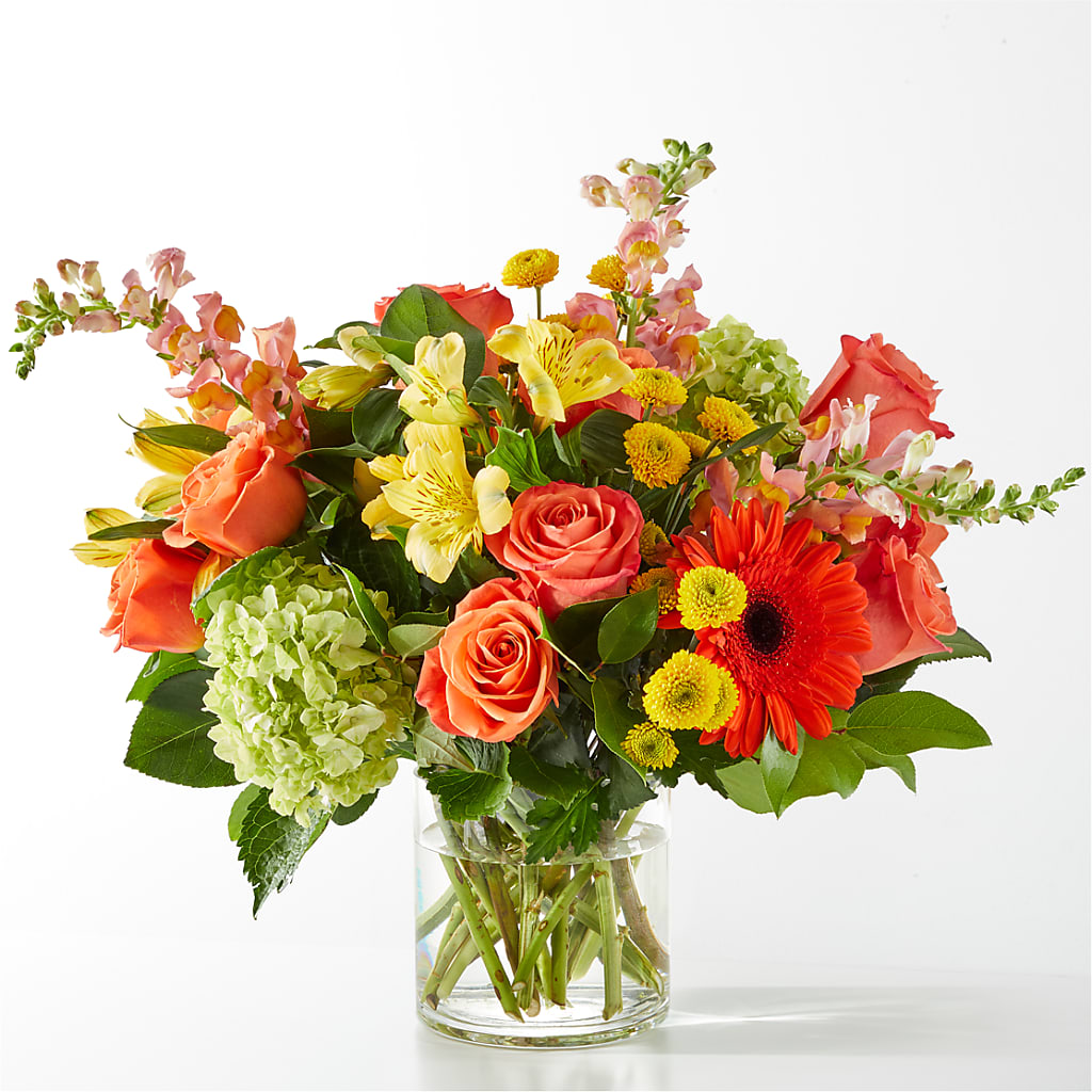 Autumn Sunshine Bouquet – PETERSEN & TIETZ FLORISTS & GREENHOUSES, Waterloo IA