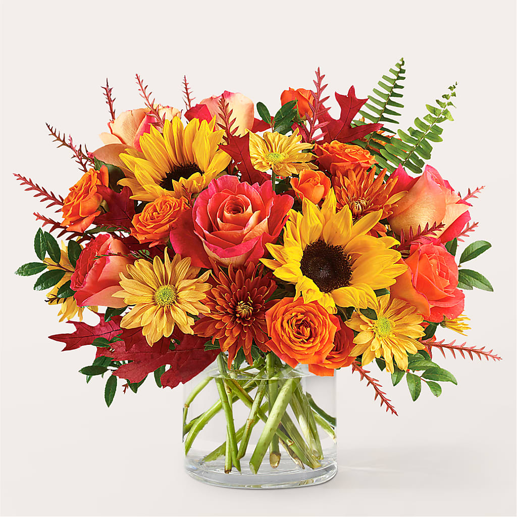 Fall Campfire Bouquet – PETERSEN & TIETZ FLORISTS & GREENHOUSES, Waterloo IA