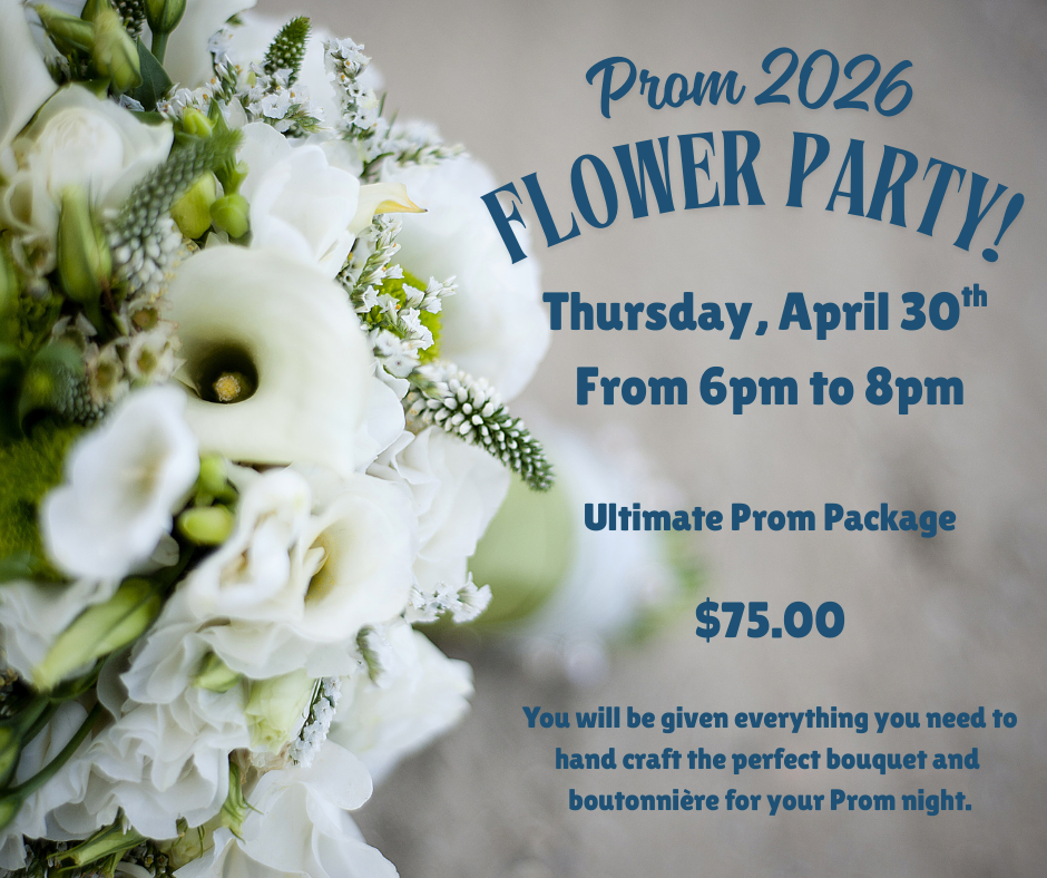 2026 Prom Flower Party Event