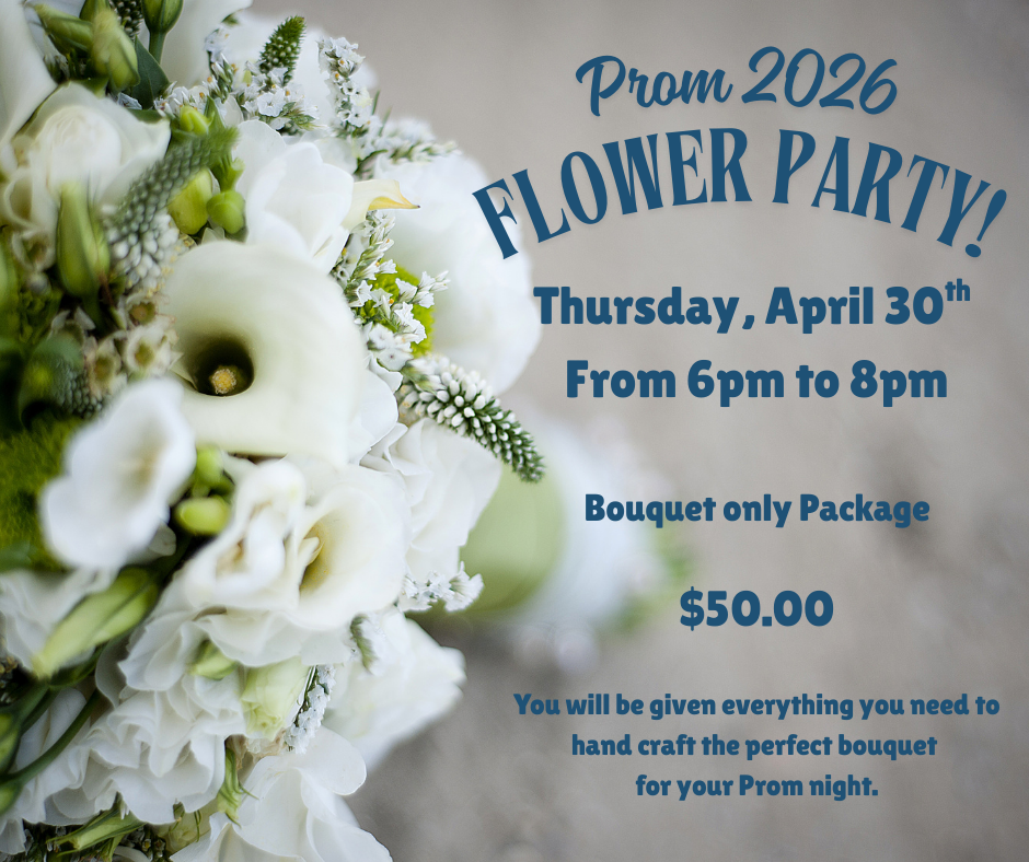 2026 Prom Flower Party Event