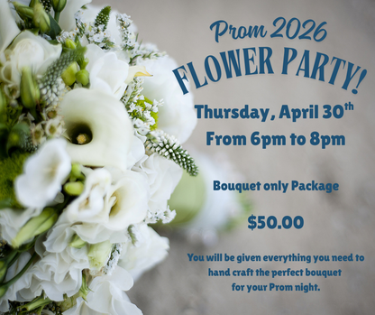 2026 Prom Flower Party Event