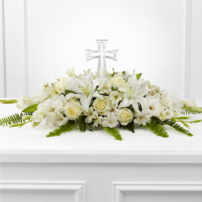 Eternal Light Bouquet – PETERSEN & TIETZ FLORISTS & GREENHOUSES, Waterloo IA