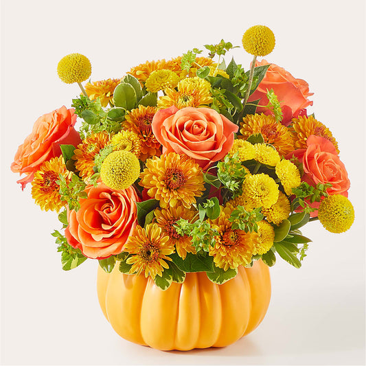 Gourdgeous Pumpkin – PETERSEN & TIETZ FLORISTS & GREENHOUSES, Waterloo IA