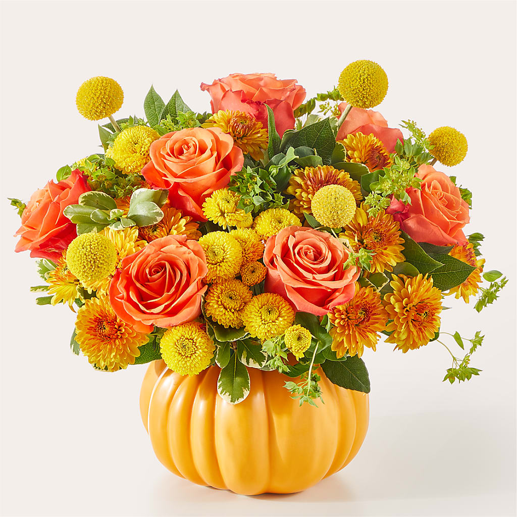 Gourdgeous Pumpkin – PETERSEN & TIETZ FLORISTS & GREENHOUSES, Waterloo IA