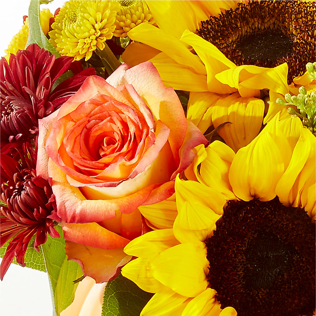 Golden Gourd Pumpkin Bouquet – PETERSEN & TIETZ FLORISTS & GREENHOUSES, Waterloo IA