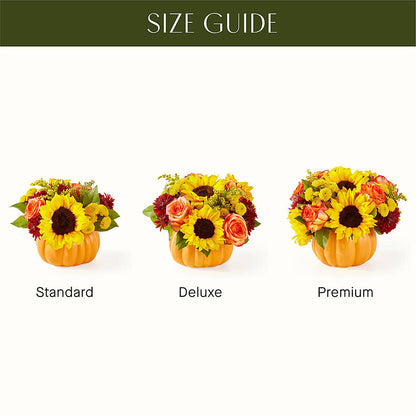 Golden Gourd Pumpkin Bouquet – PETERSEN & TIETZ FLORISTS & GREENHOUSES, Waterloo IA