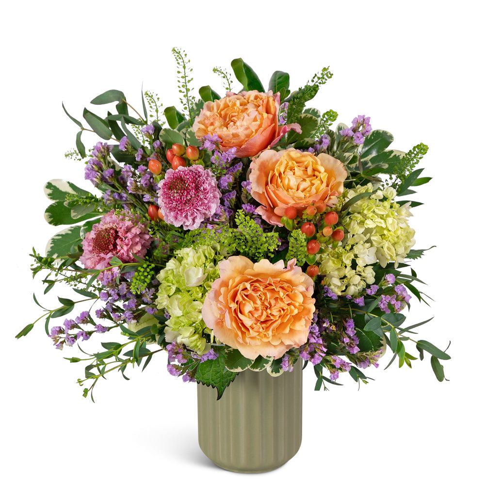 Apricot Grove Sonnet – PETERSEN & TIETZ FLORISTS & GREENHOUSES, Waterloo IA