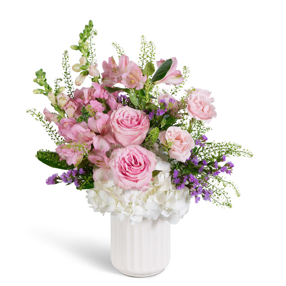 Blush and Clouds – PETERSEN & TIETZ FLORISTS & GREENHOUSES, Waterloo IA