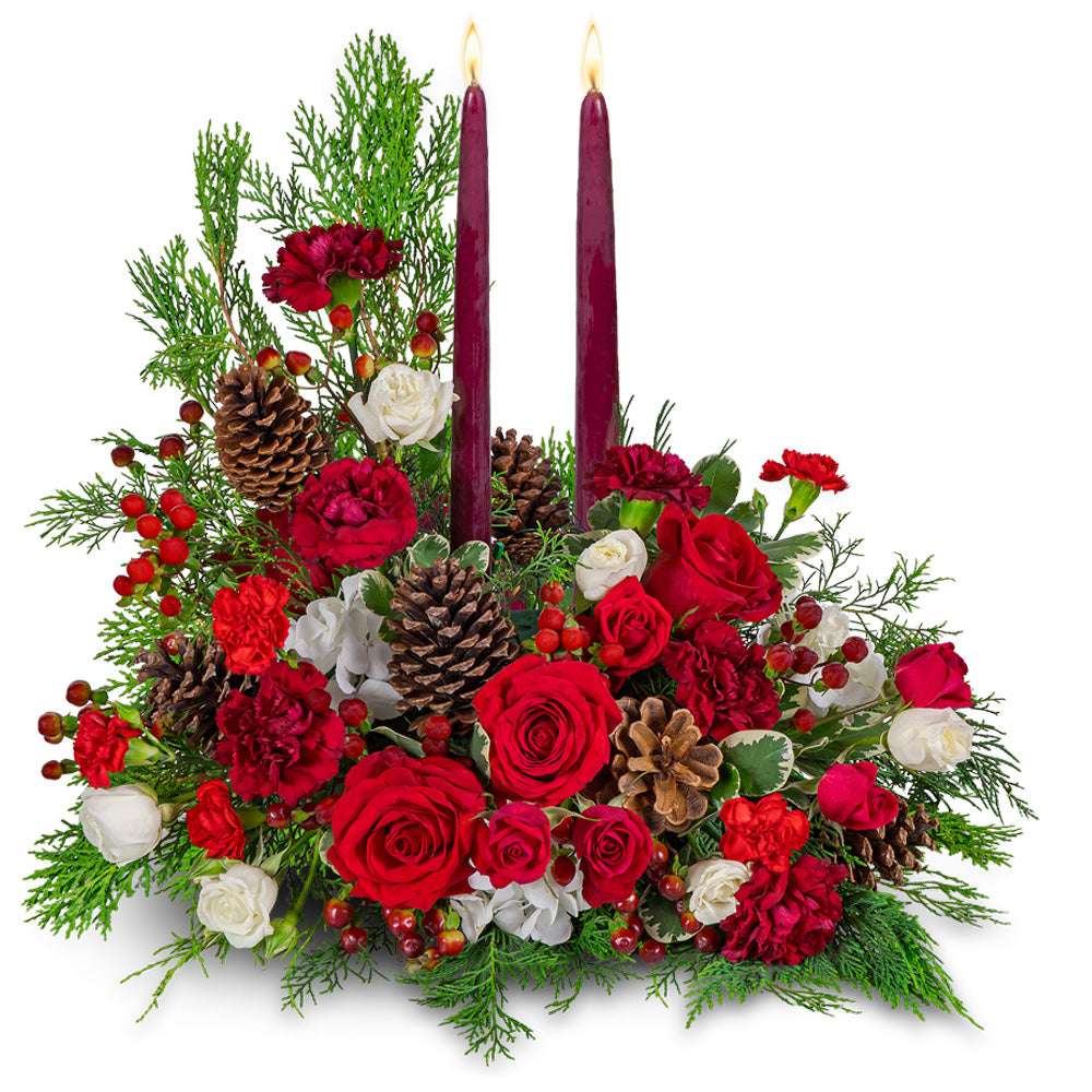 Everwood Enchantment Centerpiece – PETERSEN & TIETZ FLORISTS & GREENHOUSES, Waterloo IA