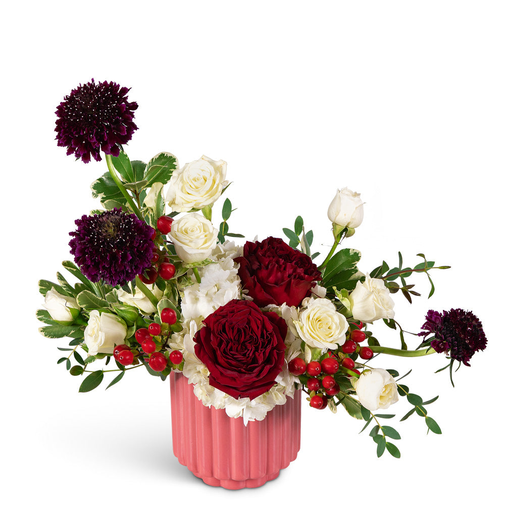 Ruby Devotion in Pink – PETERSEN & TIETZ FLORISTS & GREENHOUSES, Waterloo IA