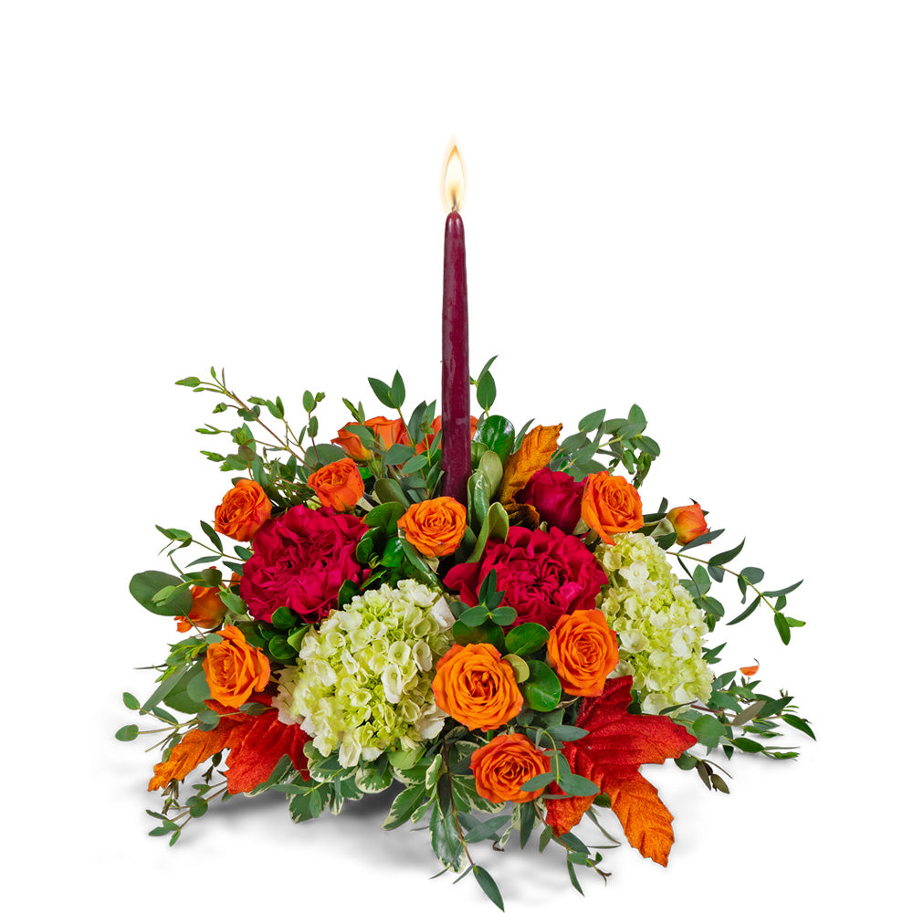 Sonoma Gathering Centerpiece – PETERSEN & TIETZ FLORISTS & GREENHOUSES, Waterloo IA
