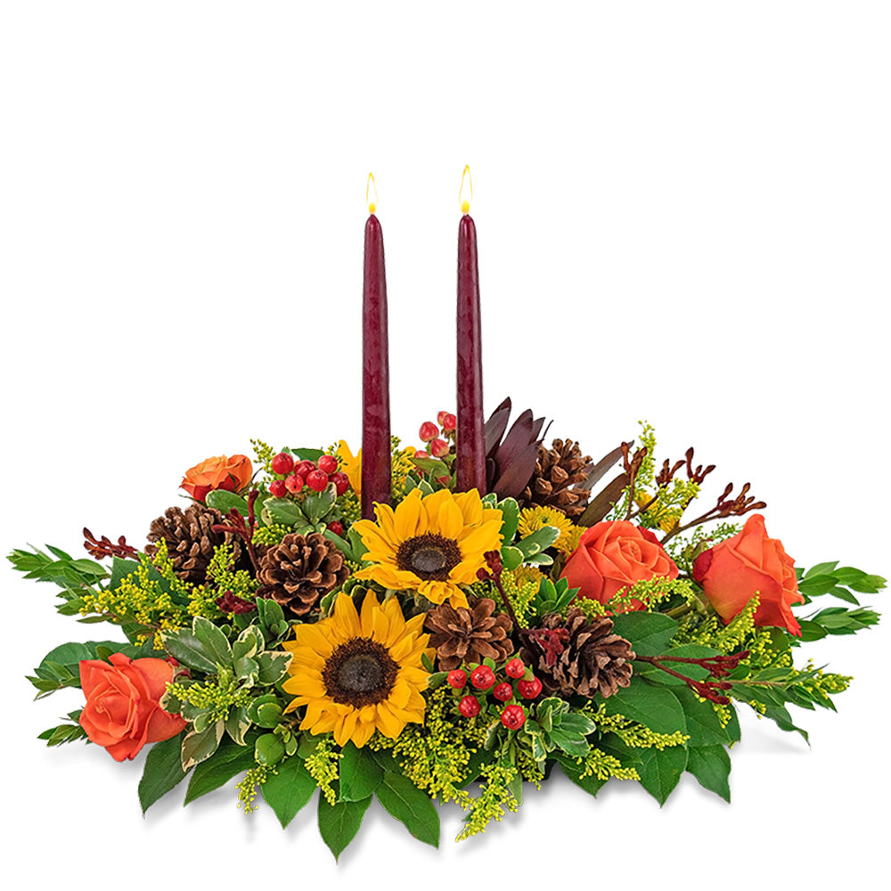 Autumnal Abundance CenterpieceAutumnal Abundance Centerpiece