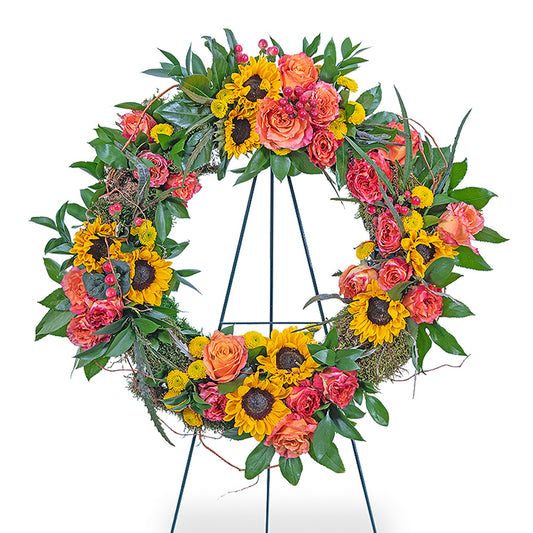 Sunset Reflections Wreath