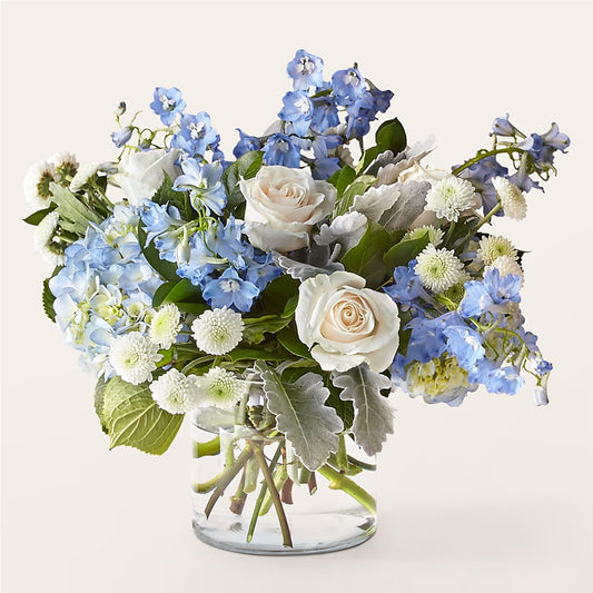 Clear Skies Bouquet – PETERSEN & TIETZ FLORISTS & GREENHOUSES, Waterloo IA