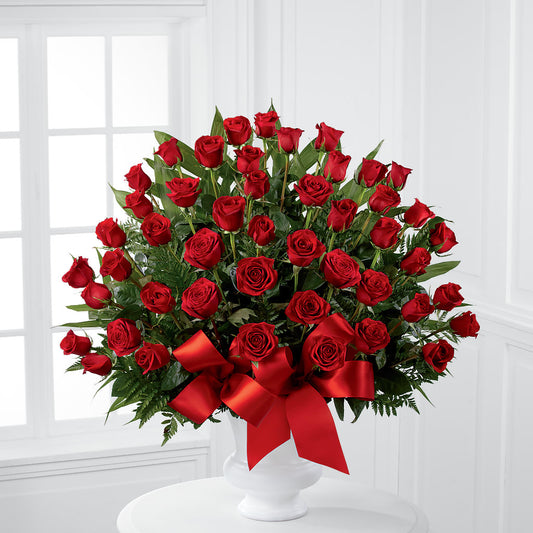 Blessed with Love Arrangement – PETERSEN & TIETZ FLORISTS & GREENHOUSES, Waterloo IA