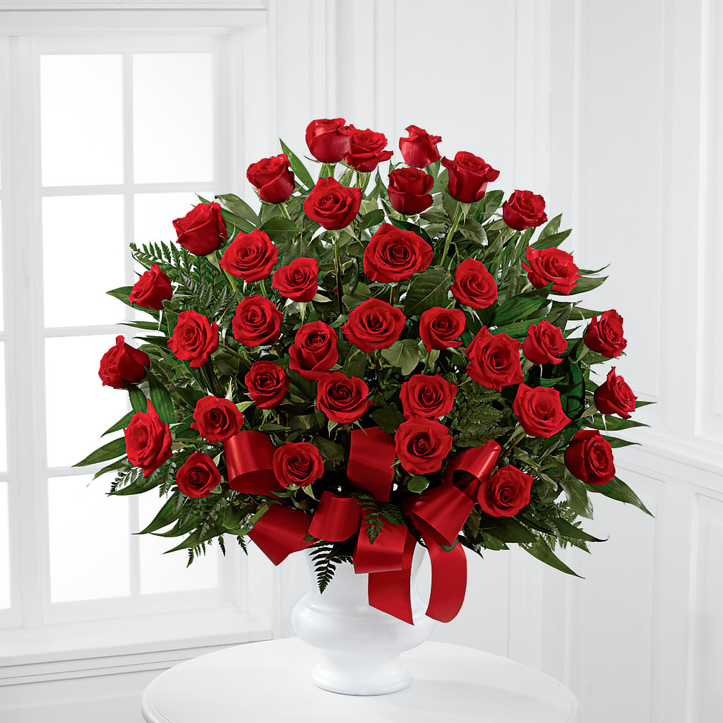 Blessed with Love Arrangement – PETERSEN & TIETZ FLORISTS & GREENHOUSES, Waterloo IA
