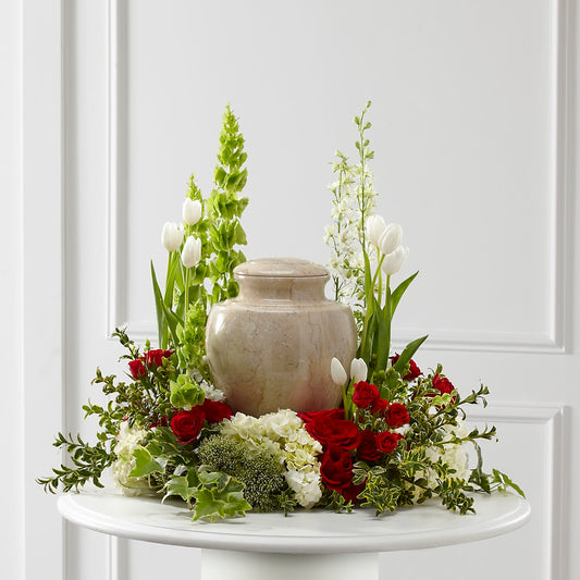 Tears of Comfort Arrangement – PETERSEN & TIETZ FLORISTS & GREENHOUSES, Waterloo IA