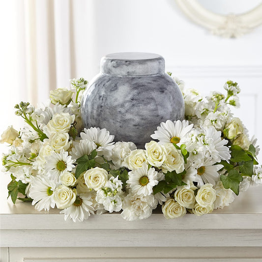 Timeless Tribute Cremation Adornment – PETERSEN & TIETZ FLORISTS & GREENHOUSES, Waterloo IA