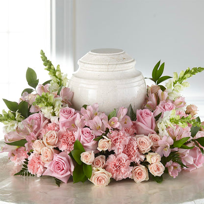 Blooms of Hope Cremation Adornment – PETERSEN & TIETZ FLORISTS & GREENHOUSES, Waterloo IA