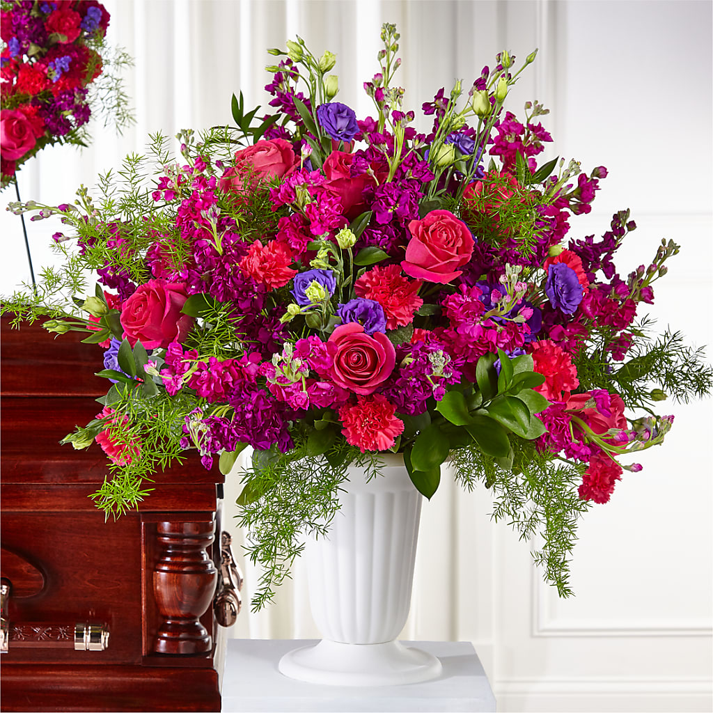 Eternal Day Arrangement – PETERSEN & TIETZ FLORISTS & GREENHOUSES, Waterloo IA