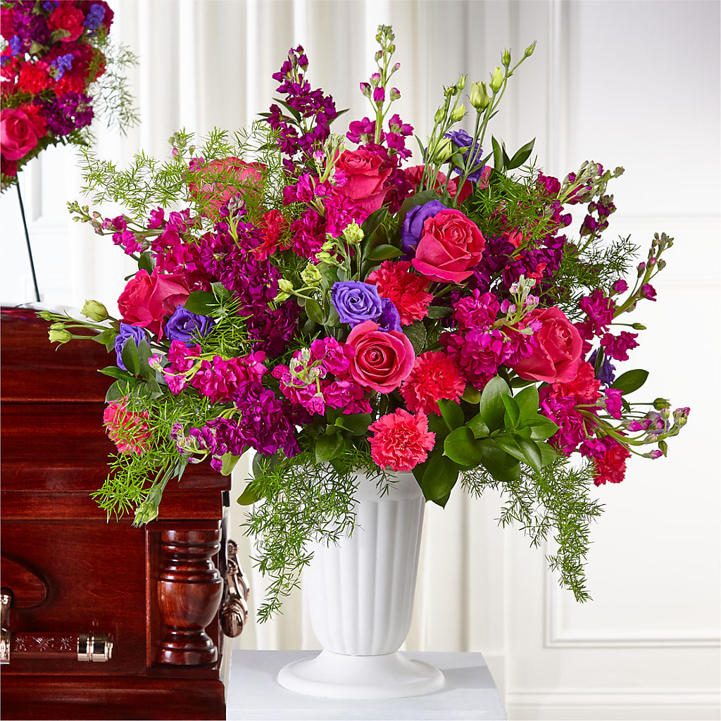 Eternal Day Arrangement – PETERSEN & TIETZ FLORISTS & GREENHOUSES, Waterloo IA