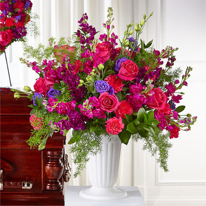 Eternal Day Arrangement – PETERSEN & TIETZ FLORISTS & GREENHOUSES, Waterloo IA