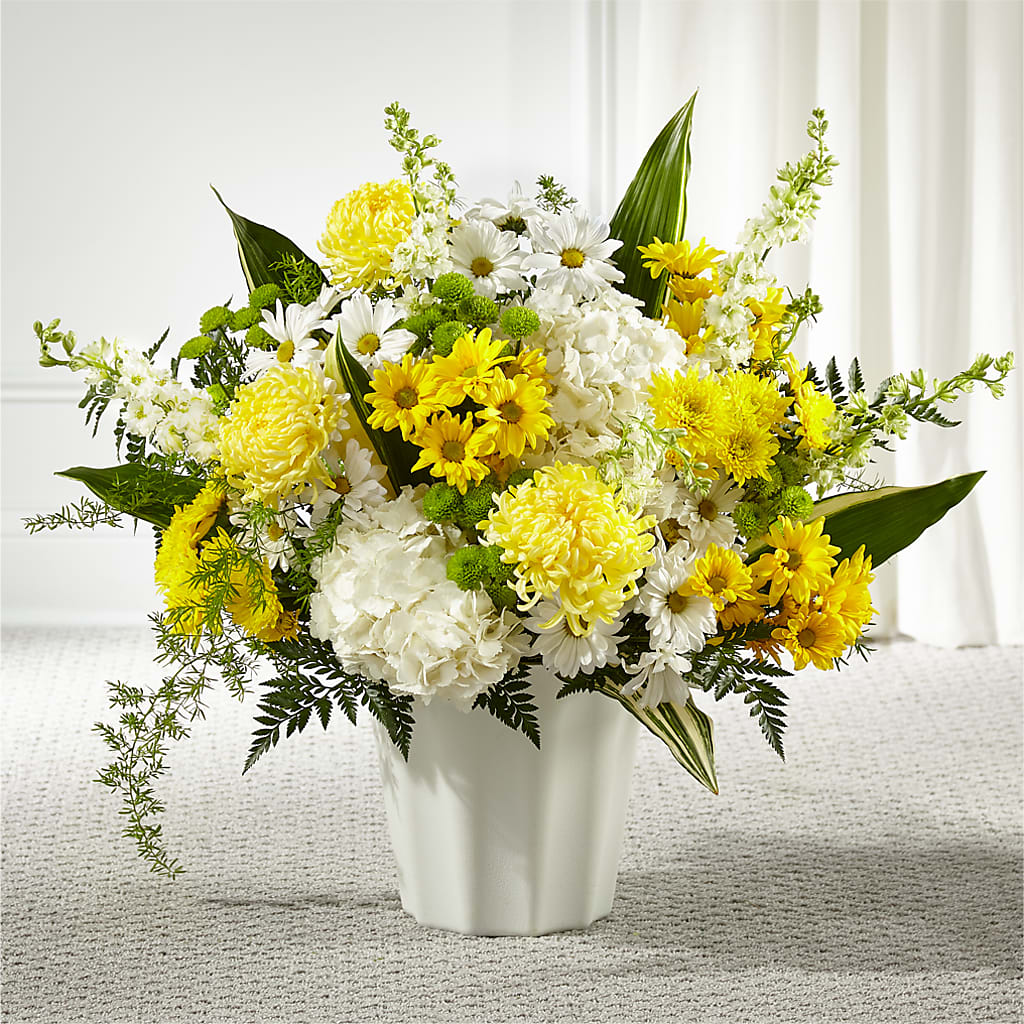 Unity & Grace Floor Basket – PETERSEN & TIETZ FLORISTS & GREENHOUSES, Waterloo IA