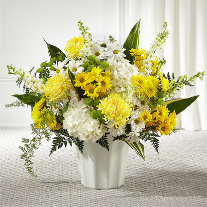 Unity & Grace Floor Basket – PETERSEN & TIETZ FLORISTS & GREENHOUSES, Waterloo IA
