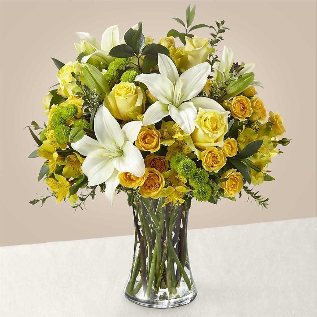 Hope & Serenity Bouquet – PETERSEN & TIETZ FLORISTS & GREENHOUSES, Waterloo IA