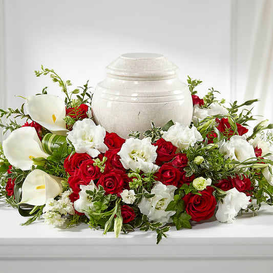 In My Memories Cremation Adornment – PETERSEN & TIETZ FLORISTS & GREENHOUSES, Waterloo IA