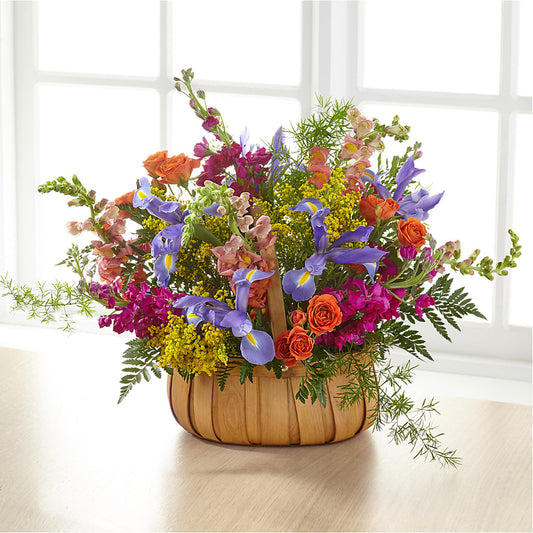 Garden of Life Basket – PETERSEN & TIETZ FLORISTS & GREENHOUSES, Waterloo IA