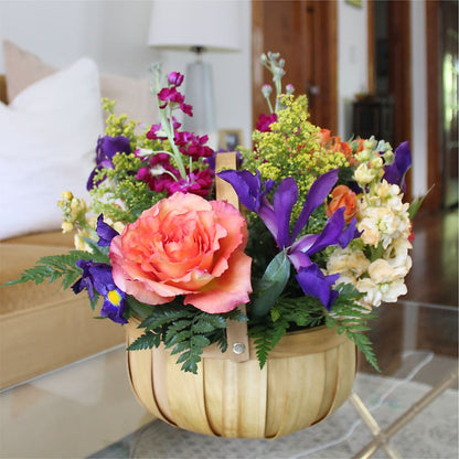 Garden of Life Basket – PETERSEN & TIETZ FLORISTS & GREENHOUSES, Waterloo IA