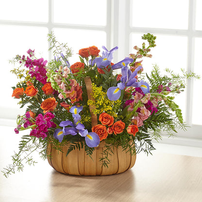 Garden of Life Basket – PETERSEN & TIETZ FLORISTS & GREENHOUSES, Waterloo IA