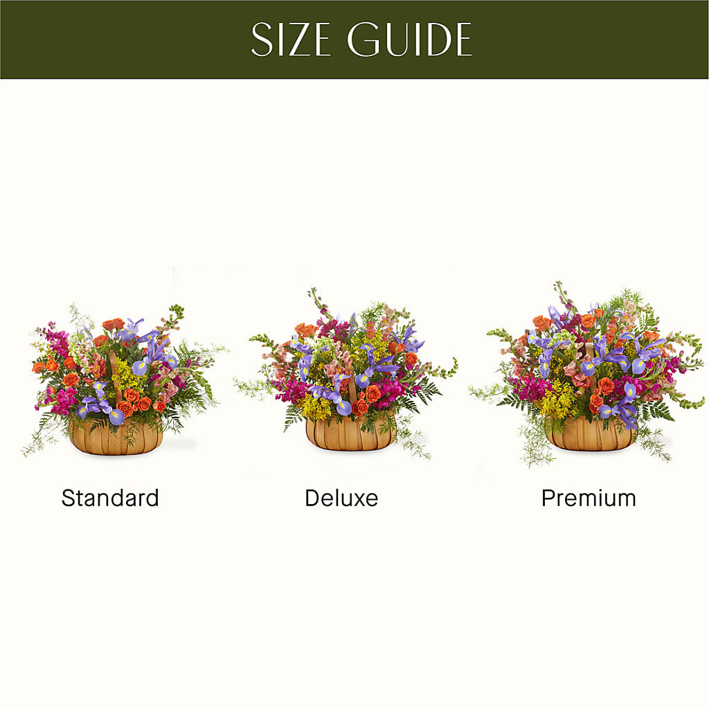 Garden of Life Basket – PETERSEN & TIETZ FLORISTS & GREENHOUSES, Waterloo IA