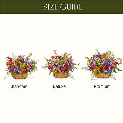 Garden of Life Basket – PETERSEN & TIETZ FLORISTS & GREENHOUSES, Waterloo IA