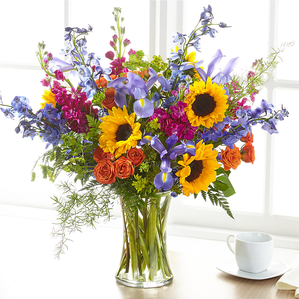 Rays of Life Bouquet – PETERSEN & TIETZ FLORISTS & GREENHOUSES, Waterloo IA