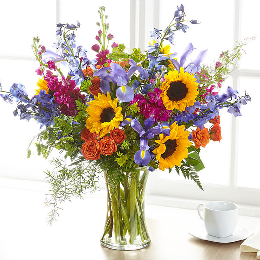 Rays of Life Bouquet – PETERSEN & TIETZ FLORISTS & GREENHOUSES, Waterloo IA