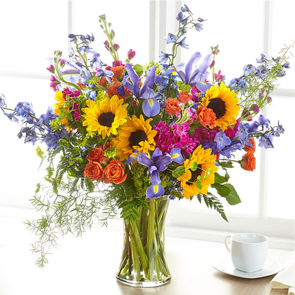 Rays of Life Bouquet – PETERSEN & TIETZ FLORISTS & GREENHOUSES, Waterloo IA
