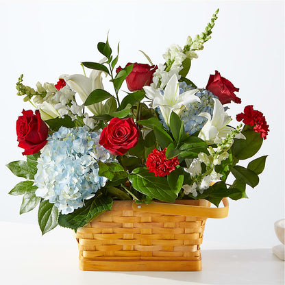 Greater Glory Basket – PETERSEN & TIETZ FLORISTS & GREENHOUSES, Waterloo IA