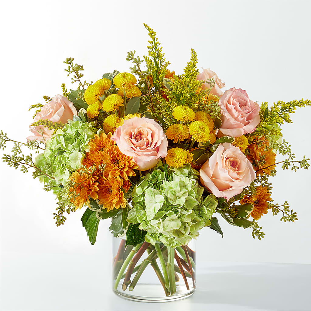 Fall Foliage Bouquet – PETERSEN & TIETZ FLORISTS & GREENHOUSES, Waterloo IA
