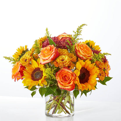 Flannel Scarf Bouquet – PETERSEN & TIETZ FLORISTS & GREENHOUSES, Waterloo IA