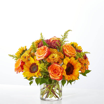 Flannel Scarf Bouquet – PETERSEN & TIETZ FLORISTS & GREENHOUSES, Waterloo IA