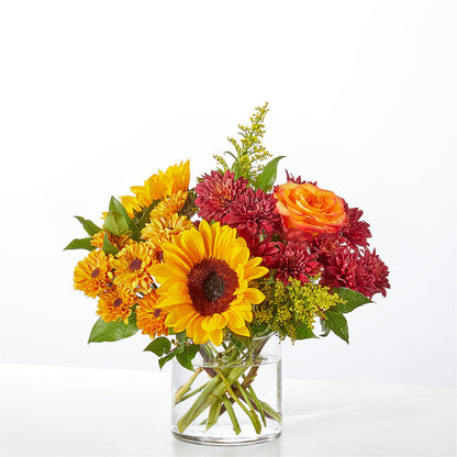 Flannel Scarf Bouquet – PETERSEN & TIETZ FLORISTS & GREENHOUSES, Waterloo IA