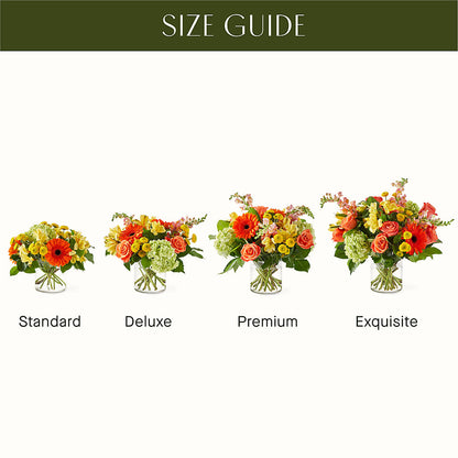 Autumn Sunshine Bouquet – PETERSEN & TIETZ FLORISTS & GREENHOUSES, Waterloo IA